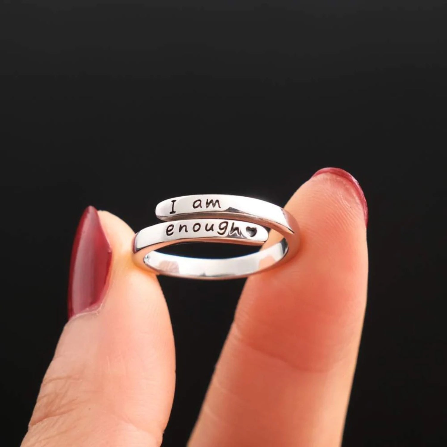 925 Sterling Silver Engraved Bypass Ring ff0823e7-005b-4d6e-b4e4-af3845f71fb7-Max Trendsi